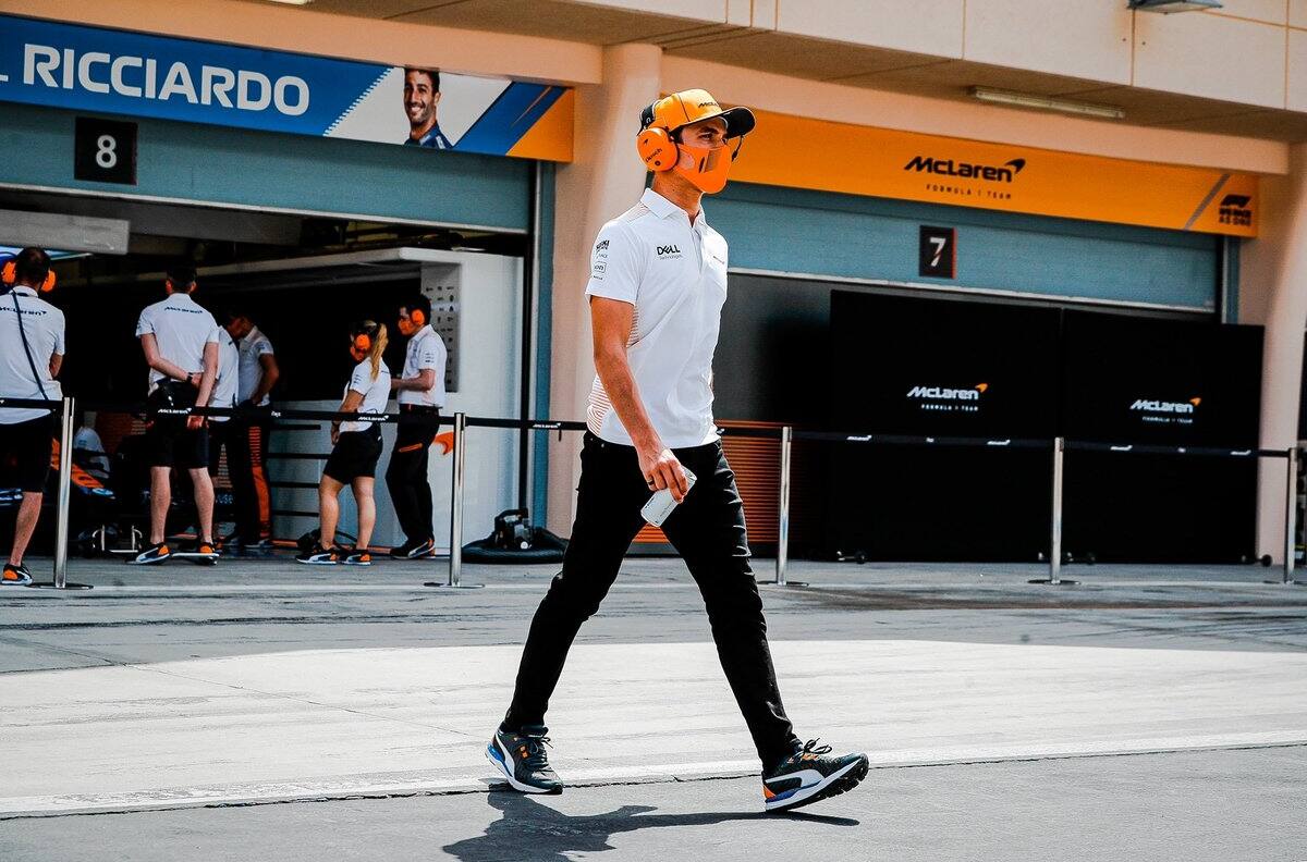 Lando Norris largará desde atrás en la parrilla del Gran Premio de Bélgica