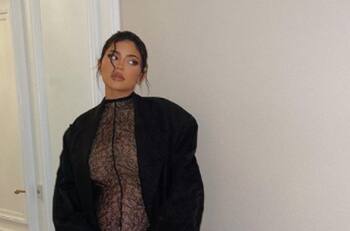 Así presume Kylie Jenner su "baby bump" en la Semana de la Moda en Nueva York