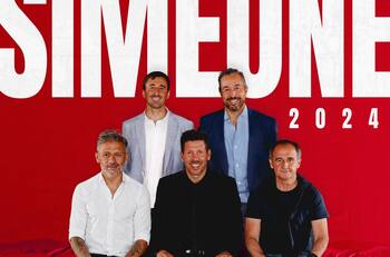 Simeone renovó contrato con Atlético de Madrid hasta 2024
