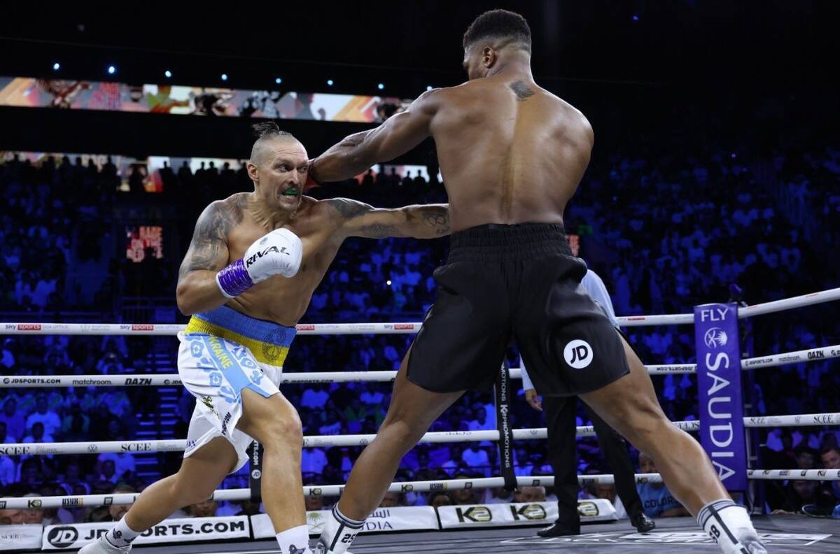 La cifra millonaria que ganó Oleksandr Usyk por vencer a Anthony Joshua