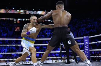 La cifra millonaria que ganó Oleksandr Usyk por vencer a Anthony Joshua