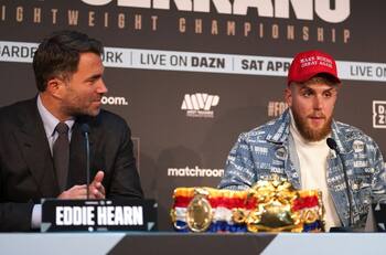 ¿Hubo amaño de peleas? La razón por la que Eddie Hearn demandó por una millonaria cifra a Jake Paul