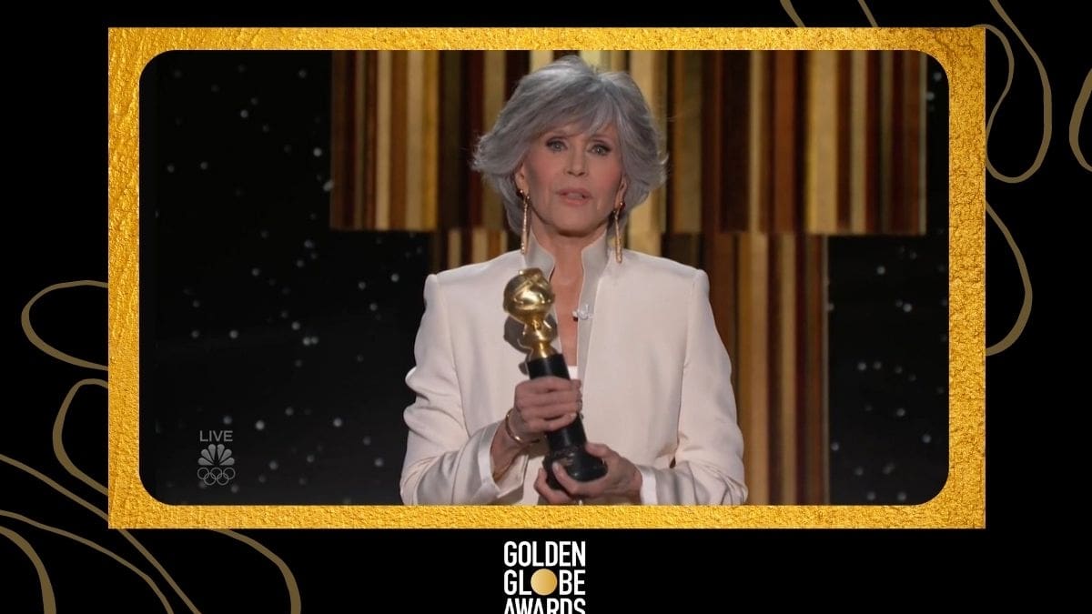 "Las historias han sido esenciales": El emotivo discurso de Jane Fonda en los premios "Globo de Oro"