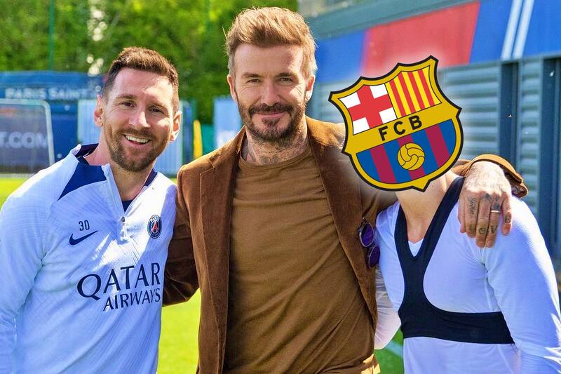 El equipo de David Beckham, Inter Miami, puede servir de escala para el regreso de Lionel Messi a Barcelona