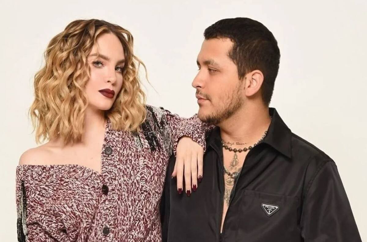 Belinda y Christian Nodal graban dueto juntos para una telenovela