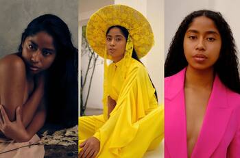 Conoce a Karen Vega, la primera modelo oaxaqueña en aparecer en la portada de Vogue