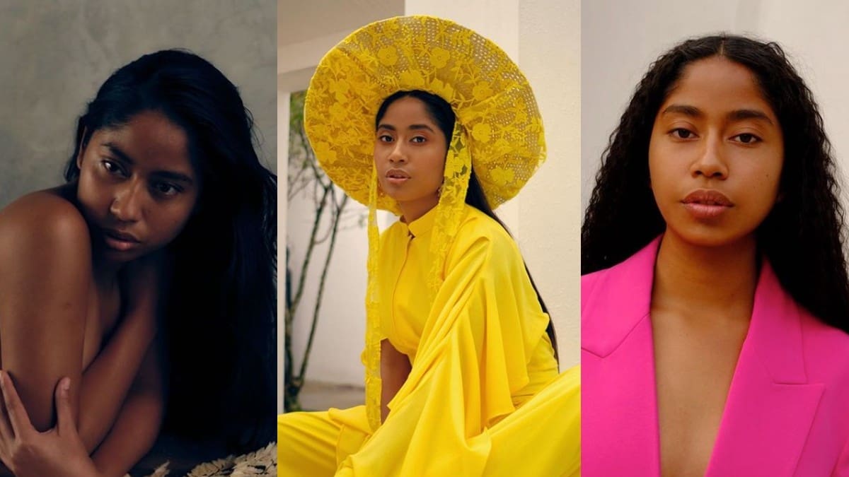 Conoce a Karen Vega, la primera modelo oaxaqueña en aparecer en la portada de Vogue