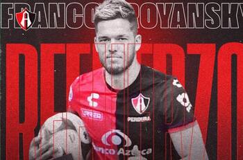 Futbol de Estufa: Atlas presentó a Franco Troyansky como refuerzo