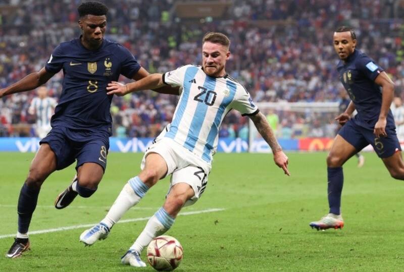 Alexis Mac Allister brilló con Argentina en Qatar 2022.