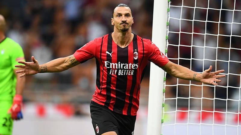 Zlatan Ibrahimović, en AC Milán.