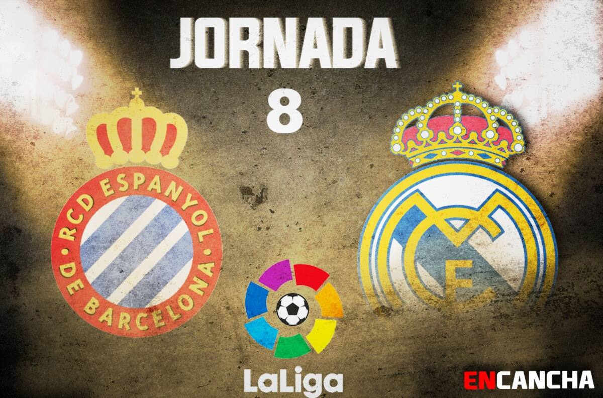 Espanyol 1-2 Real Madrid en vivo, jornada-8 LaLiga