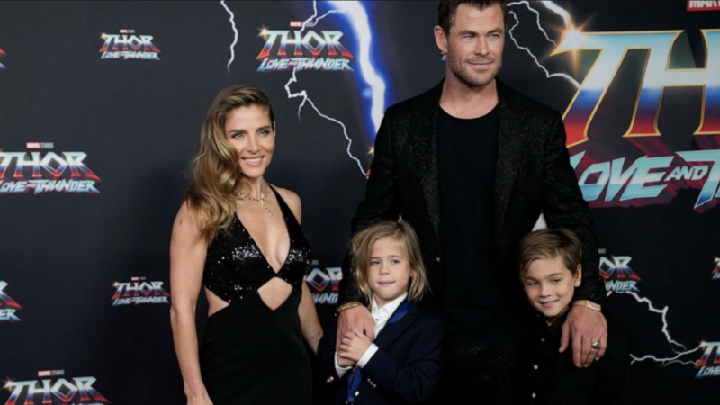 Chris Hemsworth y Elsa Pataky son calificados de violentos por broma a sus hijos - Créditos: Instagram
