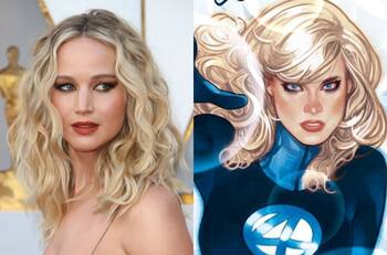Jennifer Lawrence podría convertirse en la “Mujer Invisible” de “Los Cuatro Fantásticos”