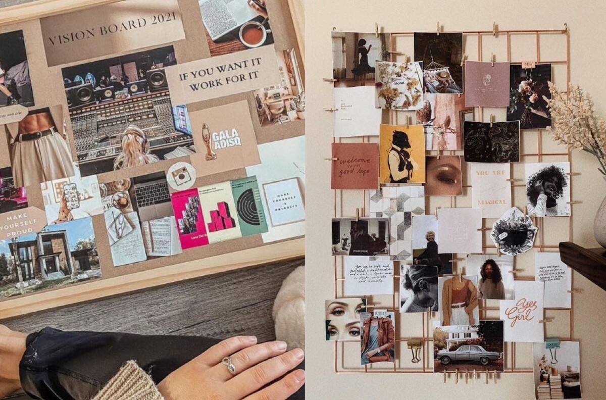 Cómo crear un Vision Board con tus propósitos para el 2023