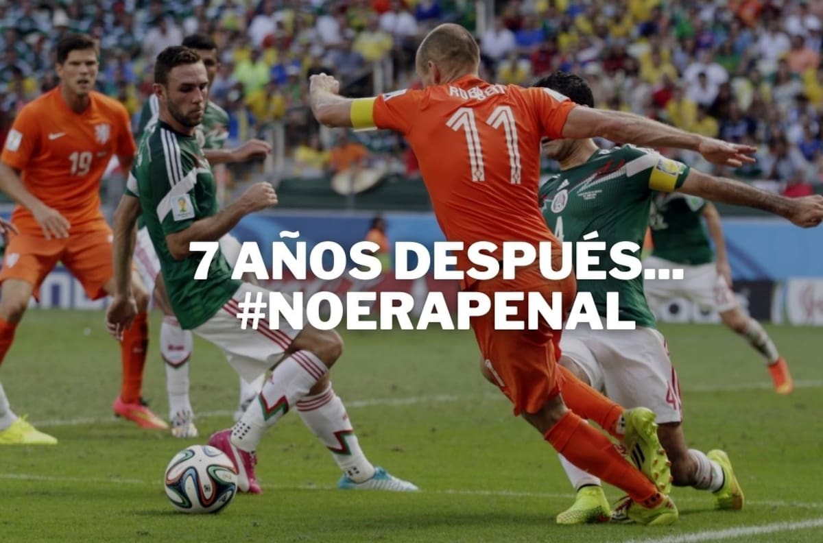 Recuerdo: 7 años de aquel #NoEraPenal del Mundial 2014