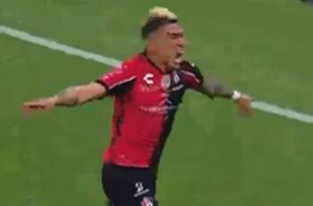 VIDEO | El gol de Luis Reyes con el que Atlas se fue arriba en el marcador ante Pachuca