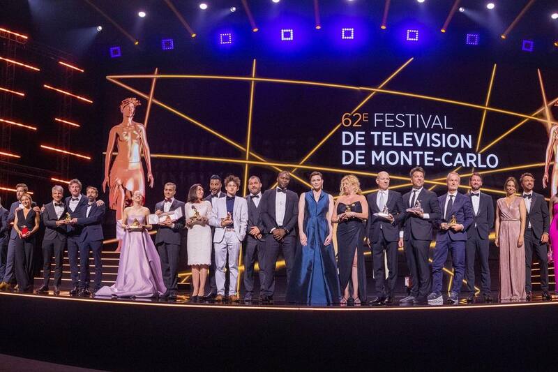 La princesa de Mónaco acudió al Festival de Televisión de Montecarlo sin el príncipe Alberto.