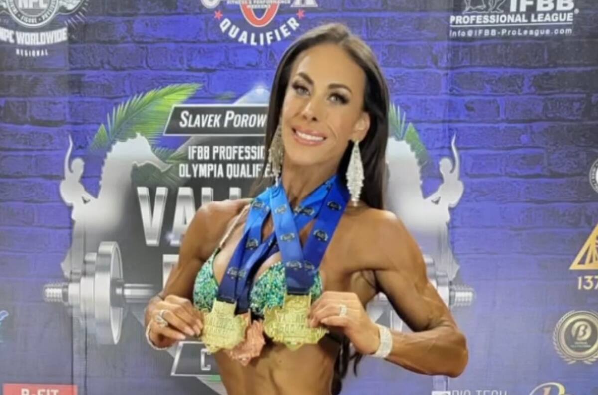 Vanessa Guzmán gana concursos de fisicoculturismo