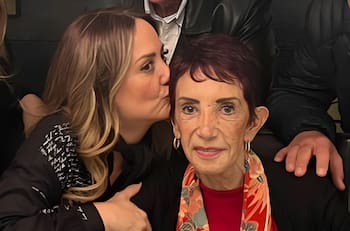 Andrea Legarreta recuerda a su mamá a sus siete días de su partida