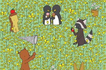 Acertijo Visual: ¿Puedes encontrar a la abejita escondida entre las flores?