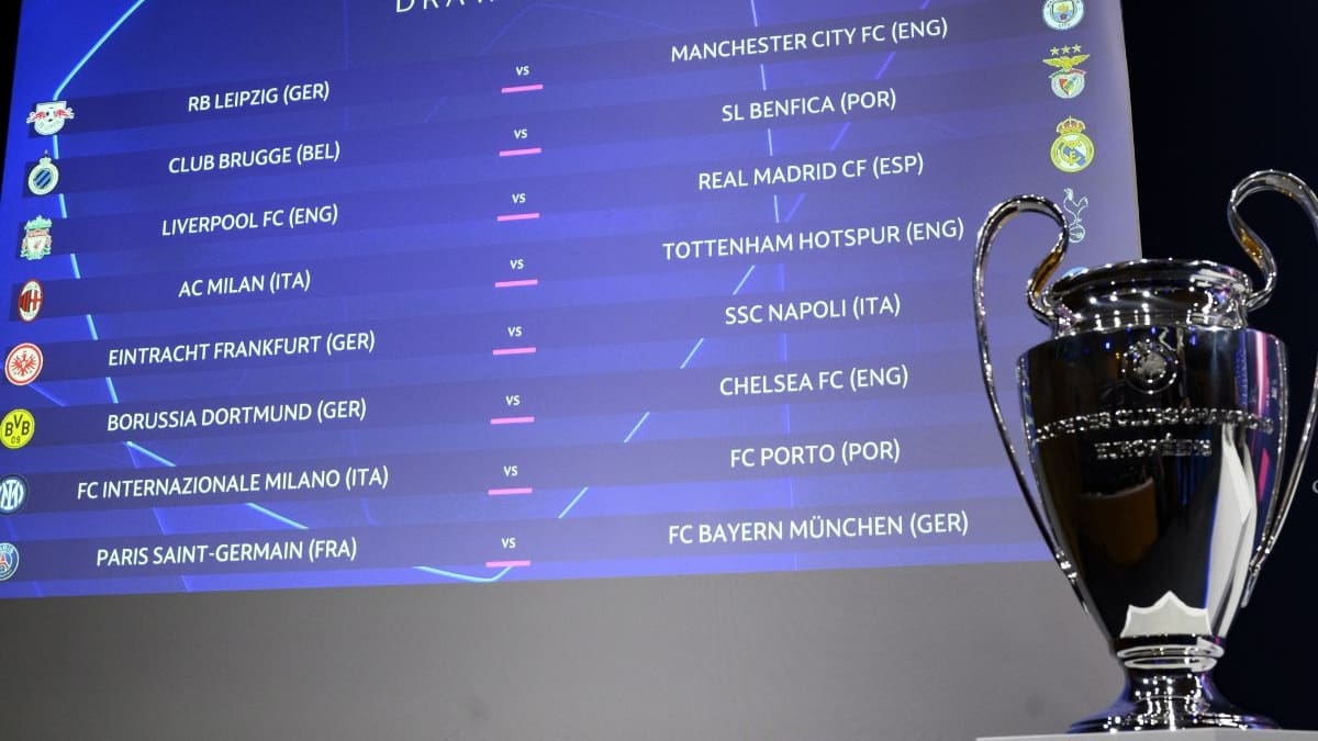 Resultados del sorteo de la Champions League: Así se jugarán los octavos de final