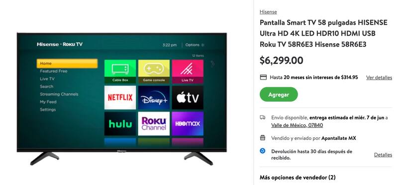 Las mejores ofertas de televisiones en la Hot Sale 2023