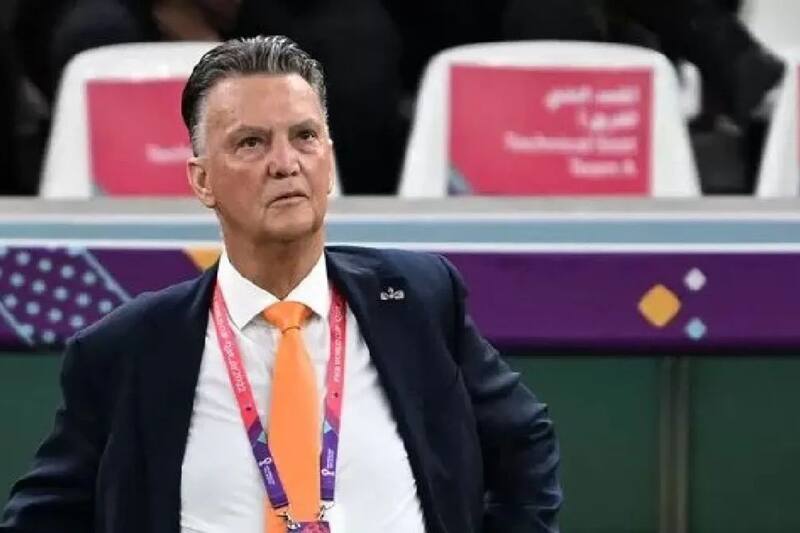 Louis van Gaal, entrenador de Países Bajos, durante el Mundial Qatar 2022.