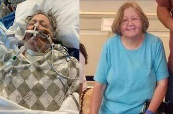 Al borde de la muerte: mujer despierta del coma antes de desconectarla