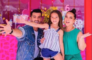 (FOTOS) Adamari López: Así fue el reencuentro con su hija Alaïa y su ex pareja Toni Costa en España