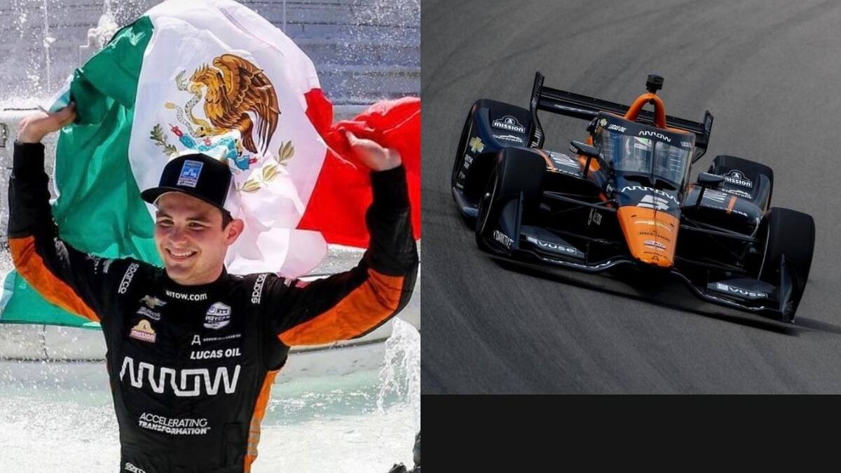 El piloto Pato O'Ward pagará para que México vea sus carreras en TV