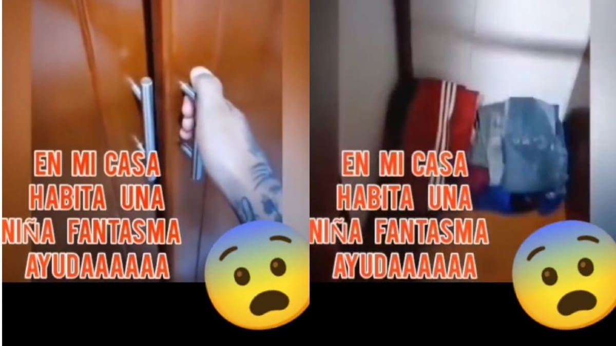 VIDEO VIRAL: Captaron a un fantasma dentro de un armario