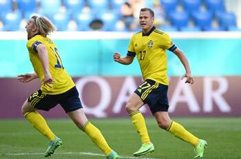 Eurocopa 2020: Suecia venció por la mínima a Eslovaquia con gol de penal