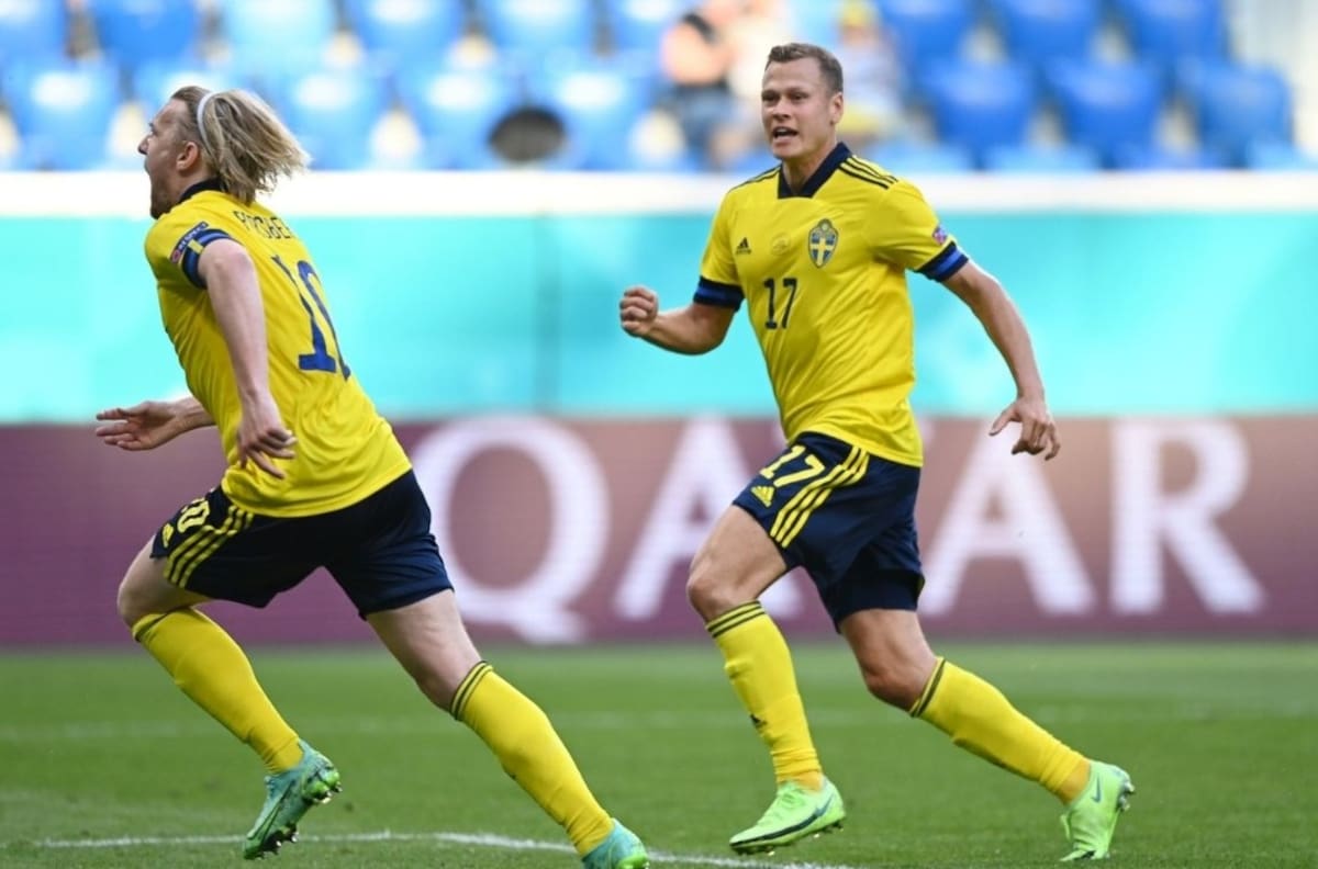 Eurocopa 2020: Suecia venció por la mínima a Eslovaquia con gol de penal