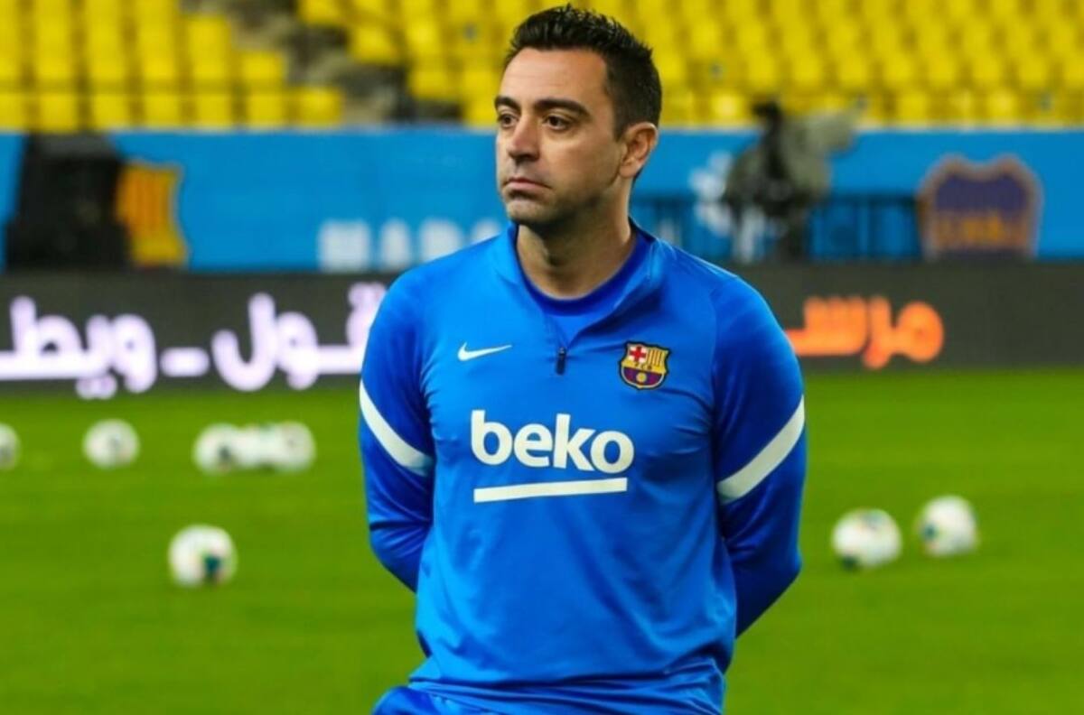 La reacción de Xavi por camiseta blanca del FC Barcelona