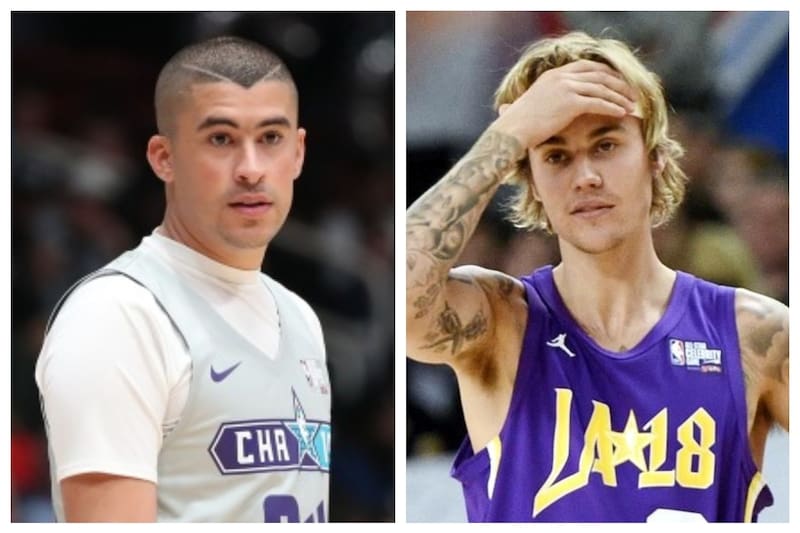 Bad Bunny y Justin Bieber son dos de los famosos que han participado en el "Juego de las Celebridades"