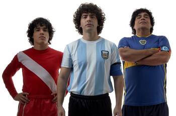 Ellos son los tres "Maradonas" que te contarán la historia del 10 ¡Conócelos!