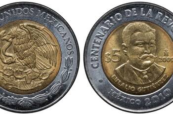 Numismática: Esta moneda de 5 pesos podría hacerte ganar más de 50 mil ¡Revísala!