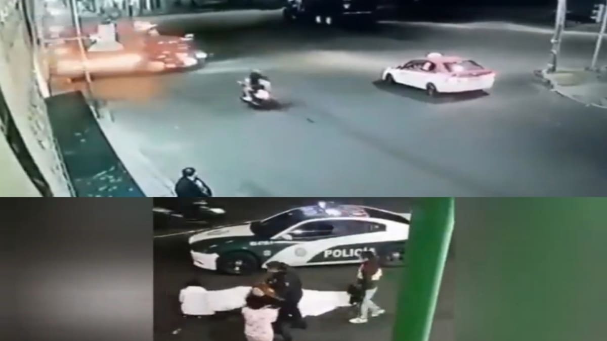 VIDEO | Adolescentes que viajaban en moto mueren tras ser arrollados por un tráiler en Iztapalapa