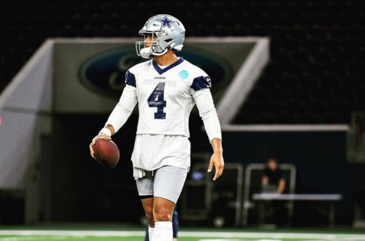 Dak Prescott impactó con su nuevo contrato para jugar con los Dallas Cowboys