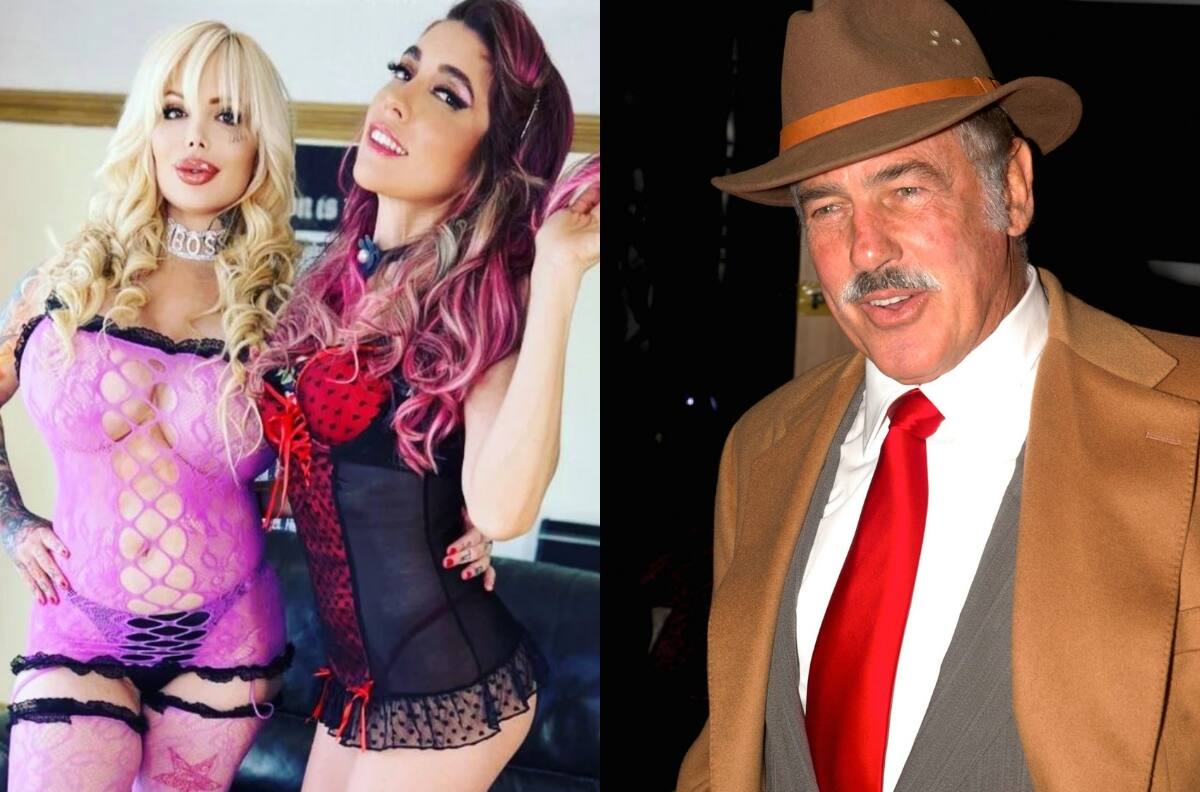 Andrés García es invitado por Bella de la Vega y Sabrina a hacer video erótico
