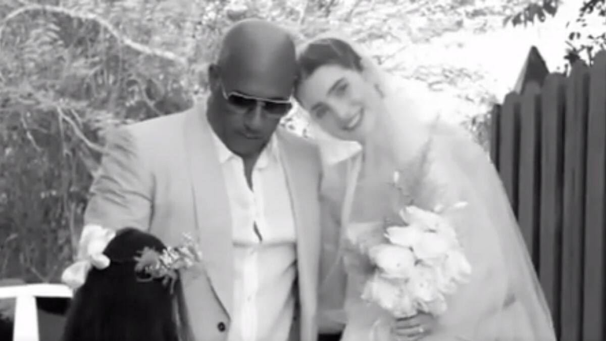 Vin Diesel llevó al altar a Meadow Walker, hija del desaparecido Paul Walker