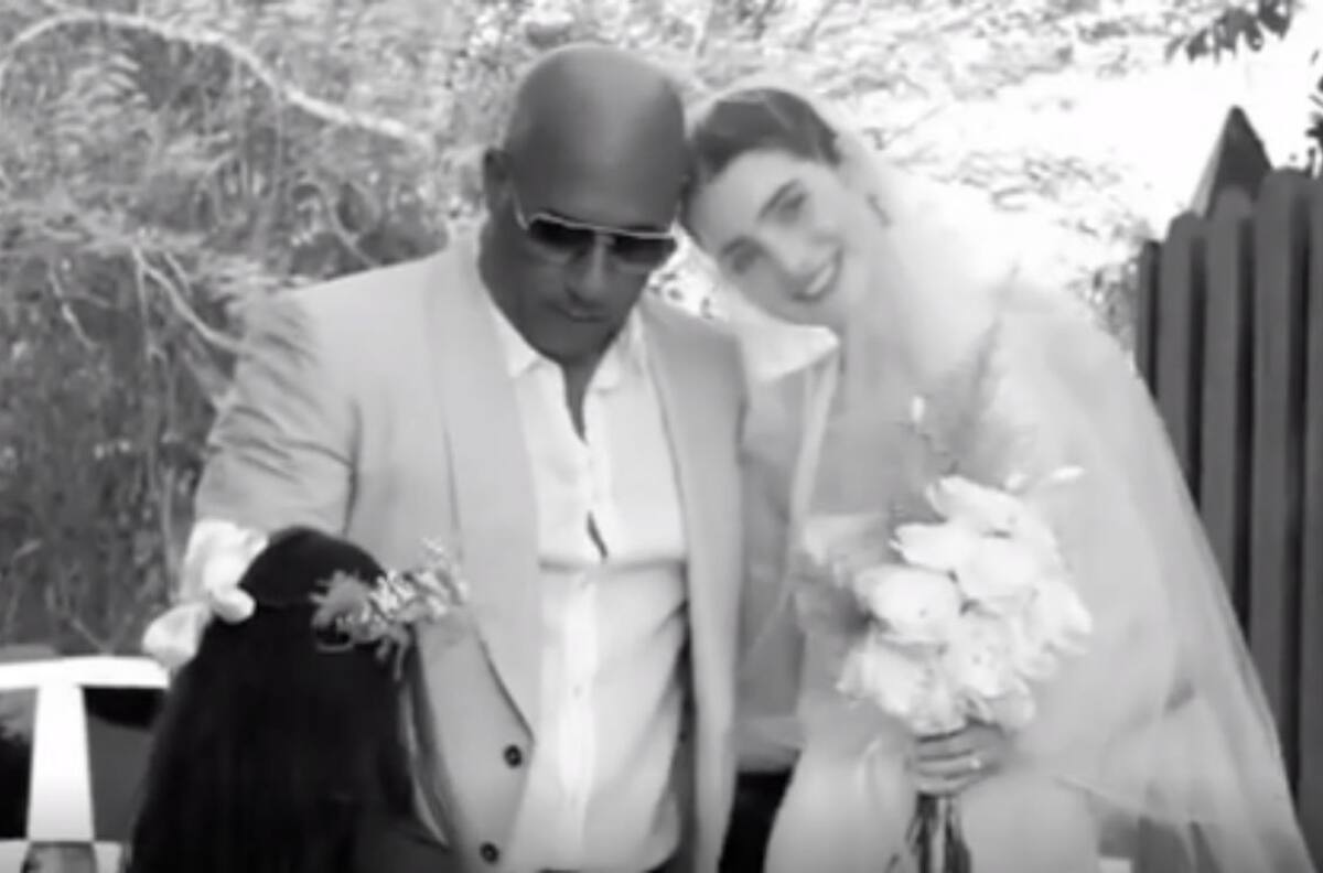 Vin Diesel llevó al altar a Meadow Walker, hija del desaparecido Paul Walker