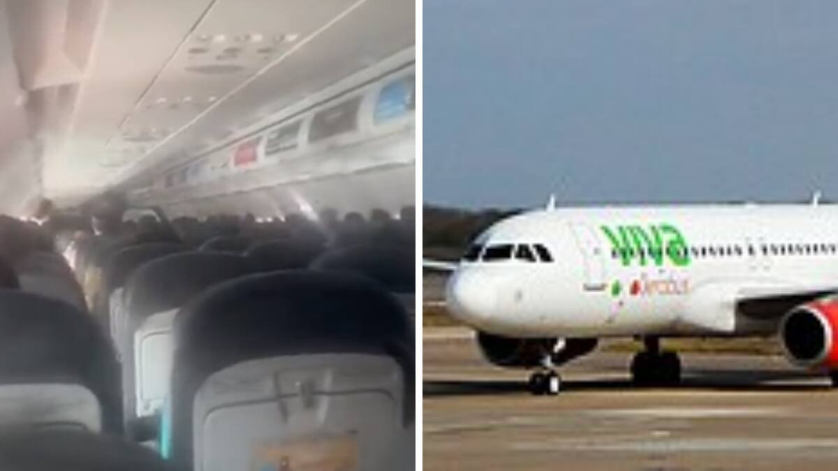VIDEO| Usuaria denuncia falta de oxígeno en vuelo de Viva Aerobus