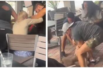 VIDEO | Pit bull atacó a poodle en restaurante del Edomex y causó indignación en redes