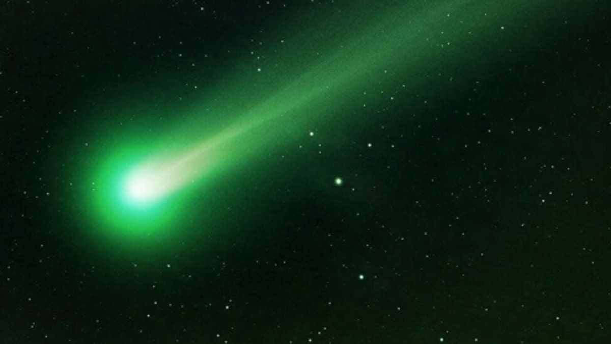 Cometa verde se deja ver por primera vez en 50 mil años: Cuándo y dónde verlo