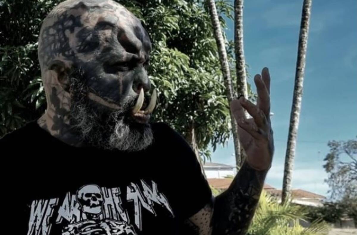 Rico Ledesma, el hombre que se transformó en un "Orco"