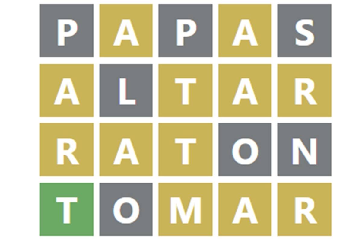 Wordle en español: Localiza la palabra normal, con tilde y científica de este 15 de junio
