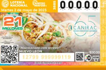 Sorteo Mayor No. 3885: Conoce los resultados del 2 de mayo