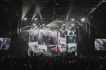 Mötley Crüe y Deft Leppard: Así luce el escenario del Foro Sol a unas horas del concierto