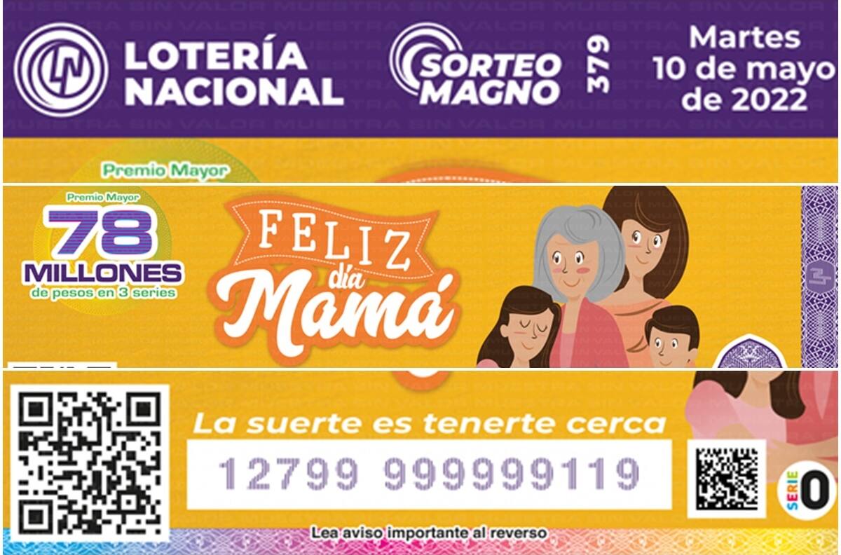 Sorteo Magno 379 del Día de la Madre: Estos son los números ganadores